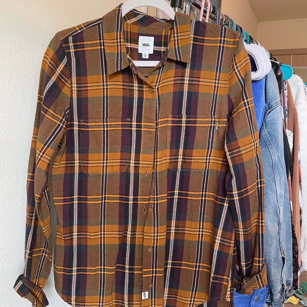 Vans button-up flannel